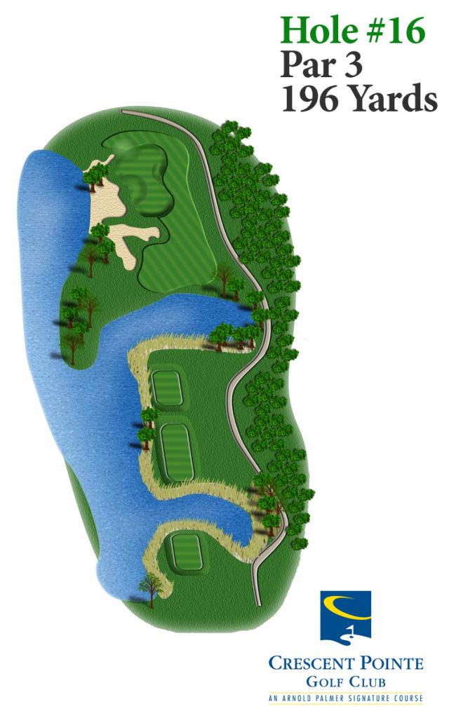 Overview of hole 16