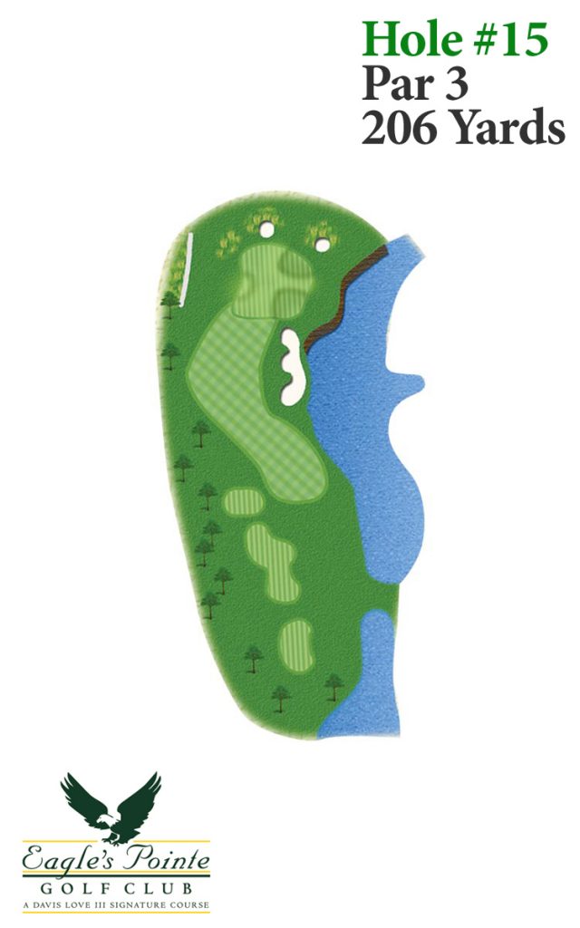 Overview of hole 15