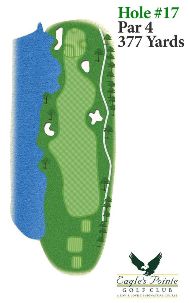 Overview of hole 17