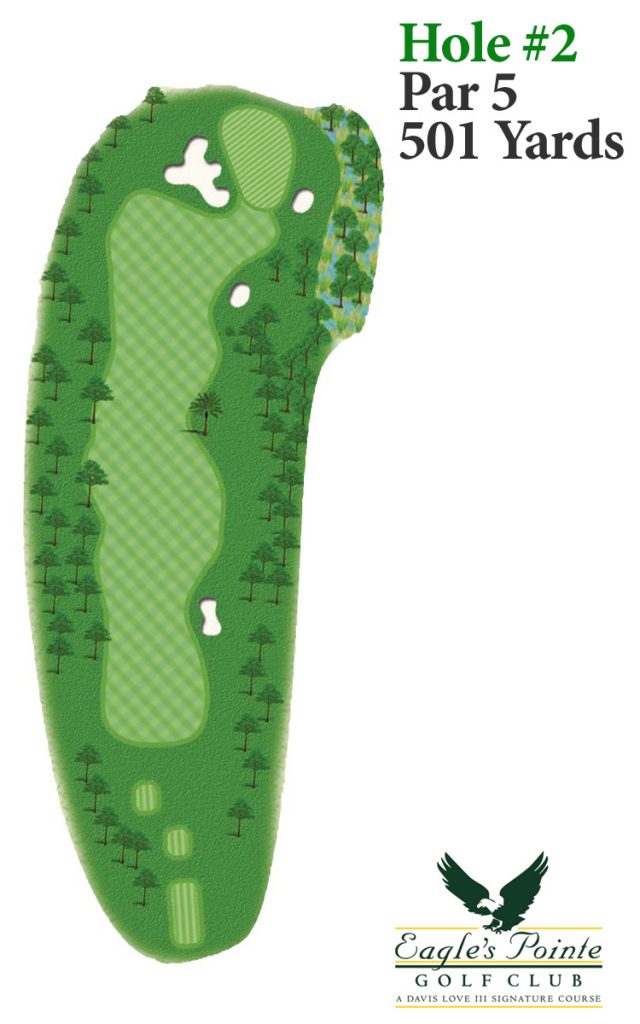 Overview of hole 2