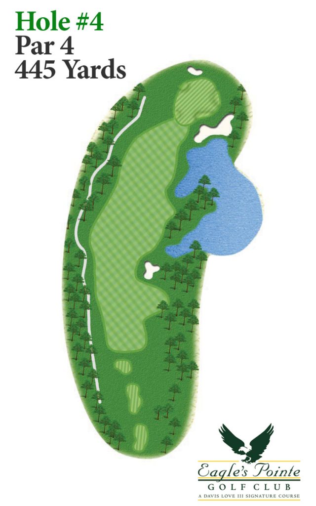 Overview of hole 4
