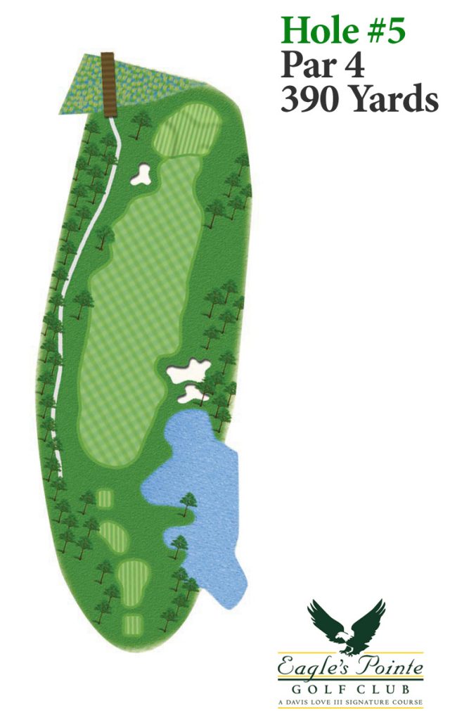 Overview of hole 5