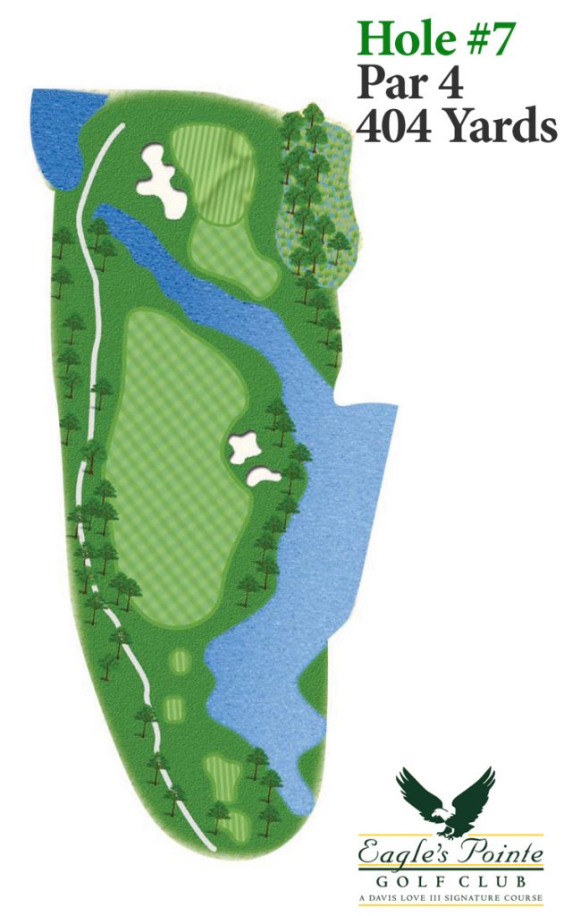 Overview of hole 7